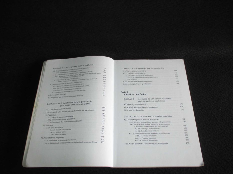 Livro Investigação por Questionário Manuela Magalhães Hill Andrew Hill