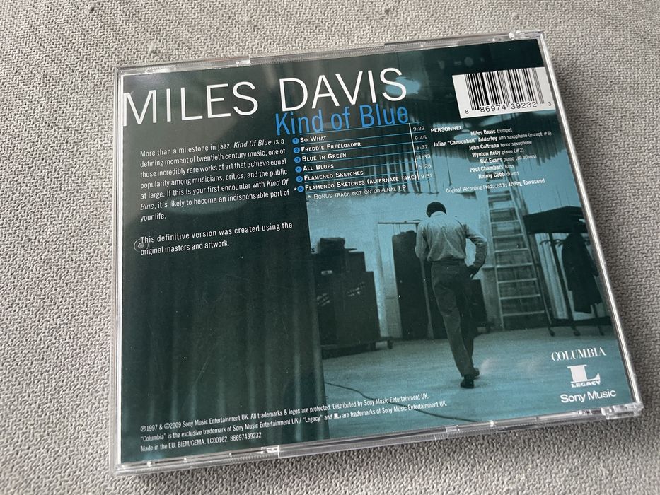 CD Miles Davis - Kind Of Blue - Edição Especial