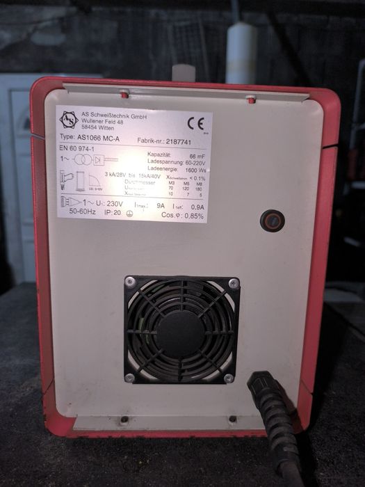 Máquina de soldar Pinos