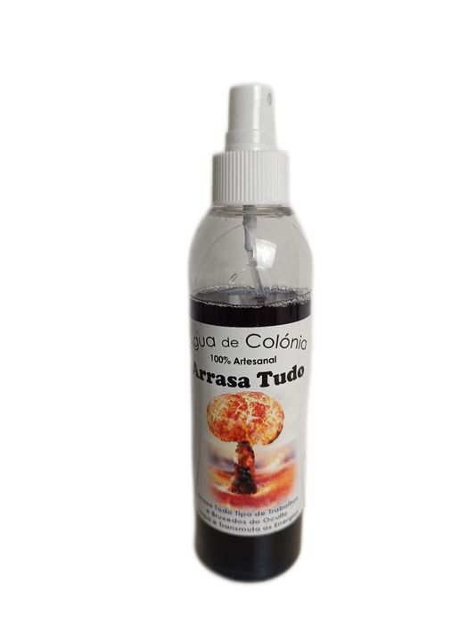 Água de Colónia Arrasa Tudo (100% Artesanal) - Limpeza Pesada