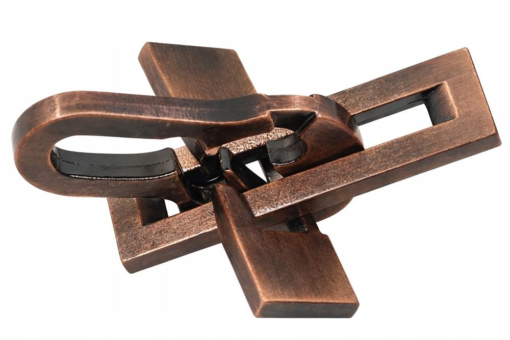 Łamigłówka Metalowa 3D IQ Puzzle Montessori dla Dzieci i Dorosłych