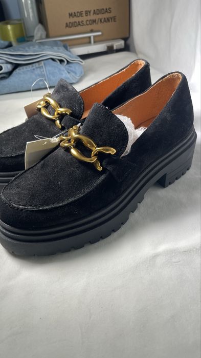 Лофери натуральна замша