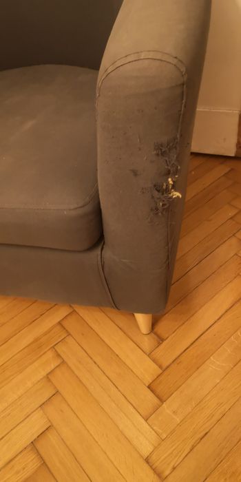 Fotele używane oraz stolik ikea oddam za darmo