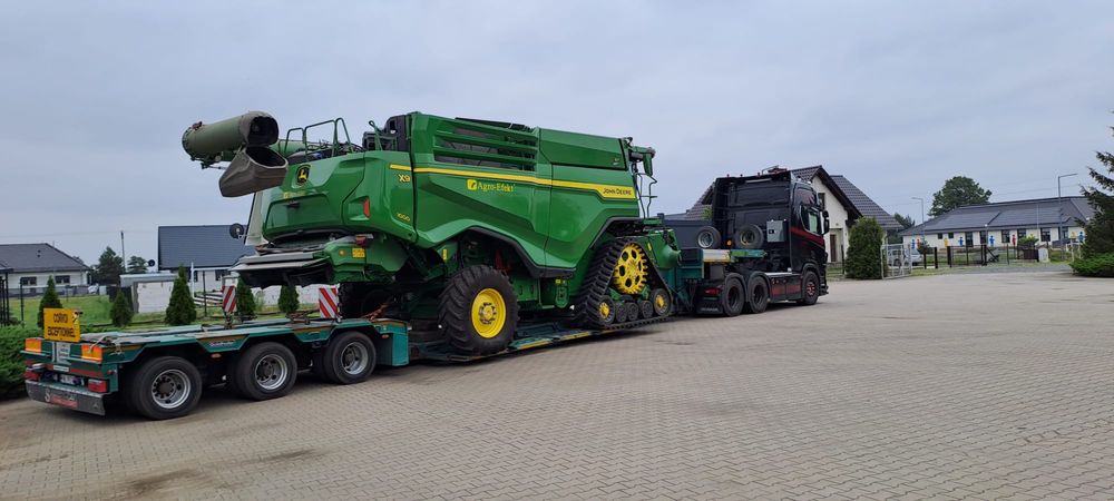 Transport ponagabarytowy transport maszyn rolniczych i budowlanych