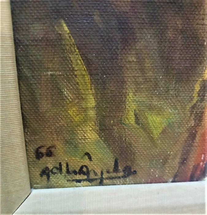 Óleo Sobre Platex Adelino Ângelo