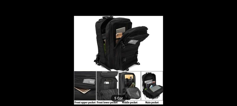 Mochila Militar tática 45l- portes grátis