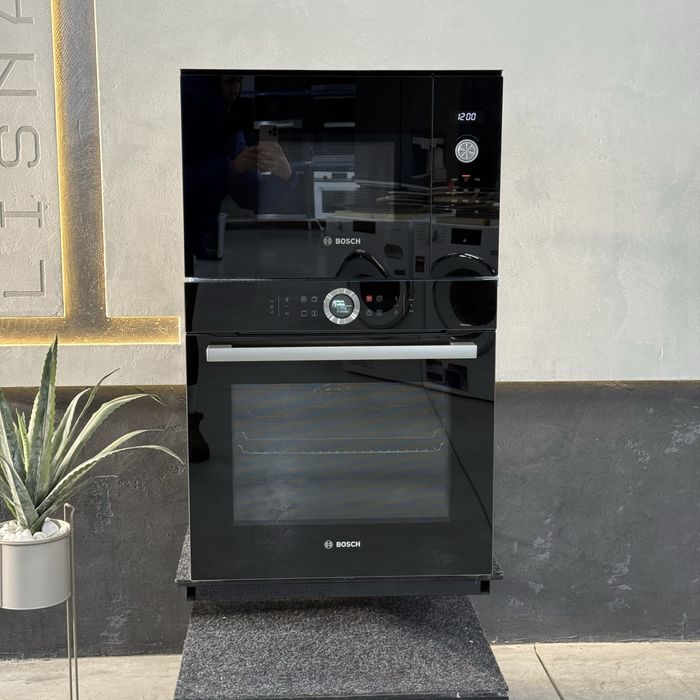 Комплект новий. Духовка HBG635BB1 та мікрохвтльовка BFL524MS0