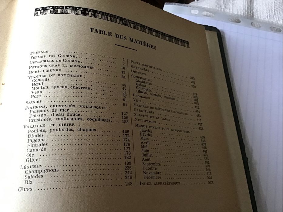 Livro de culinária “ Ma bonne cuisine”.  Vintage. 524 págs.DESCIDA DE PREÇO. NEGOCIÁVEL.