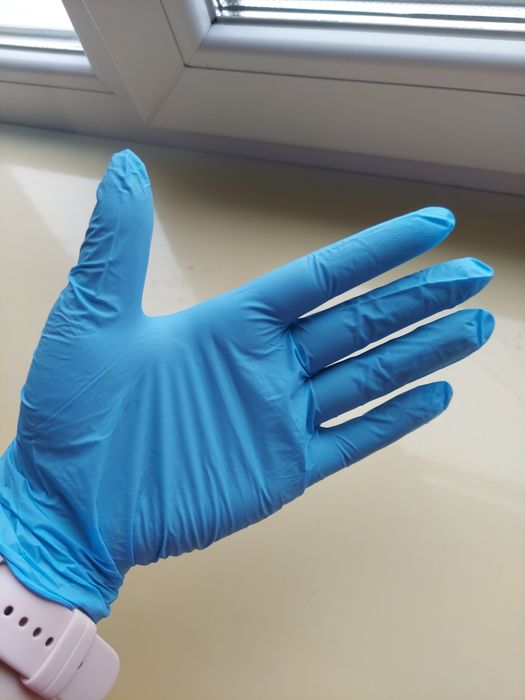 Рукавички/ Перчатки латексні одноразові