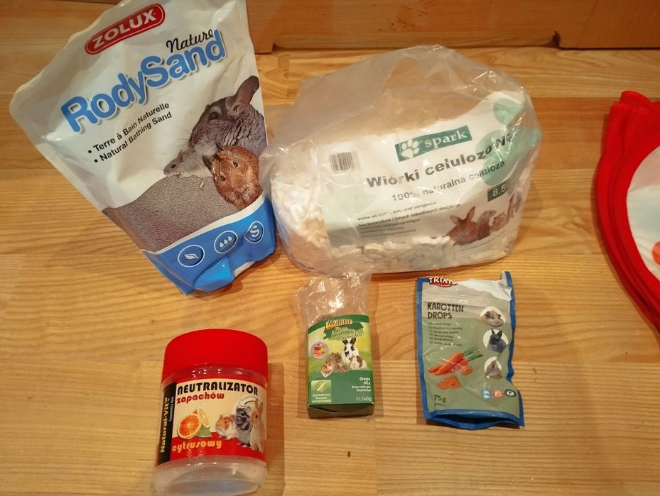 Klatka dla chomika zestaw