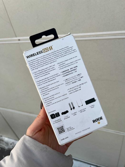 RODE Wireless GO II | Професійна бездротова система (2 mic)