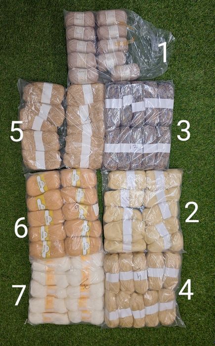 Novelos Acrílicos/ lã para tricotar