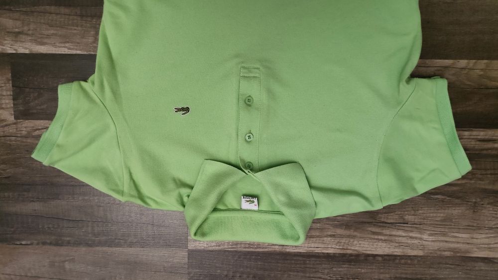 świetna koszulka polo LACOSTE XL L