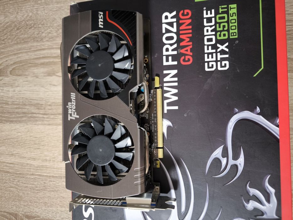 MSI Twin Frozr GeForce GTX 650 Ti Boost