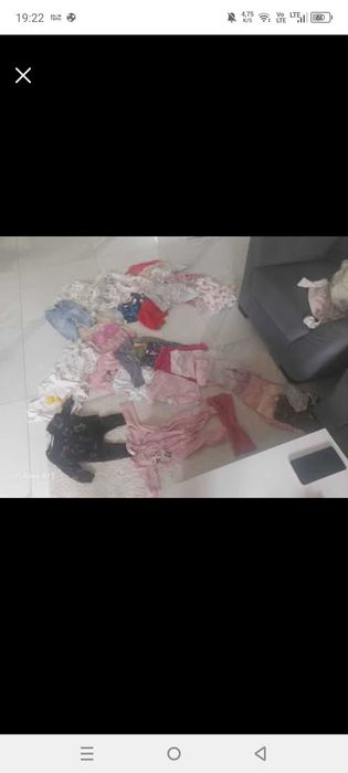 Ubranka dla dziewczynki 74 rozmiar mega paka