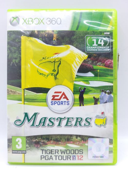 Tiger woods pga tour 12 xbox 360 gra sportowa golf