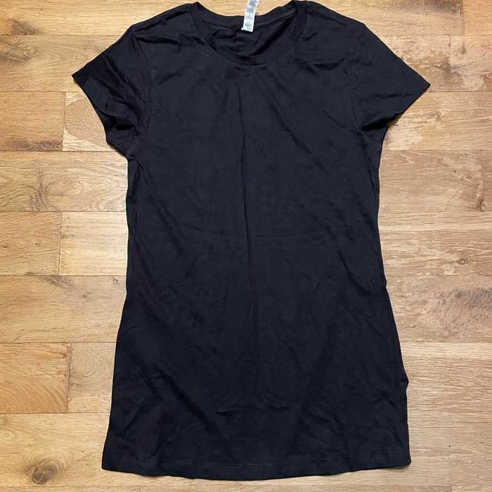 Anvile Damski Klasyczny Czarny T-shirt Rozm. L