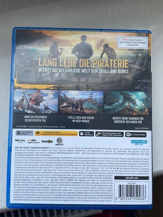 Gra Skull & Bones na PlayStation 5 (PS5)