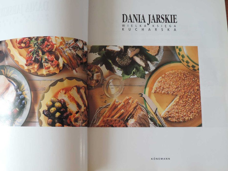 Dania jarskie - wielka księga kucharska