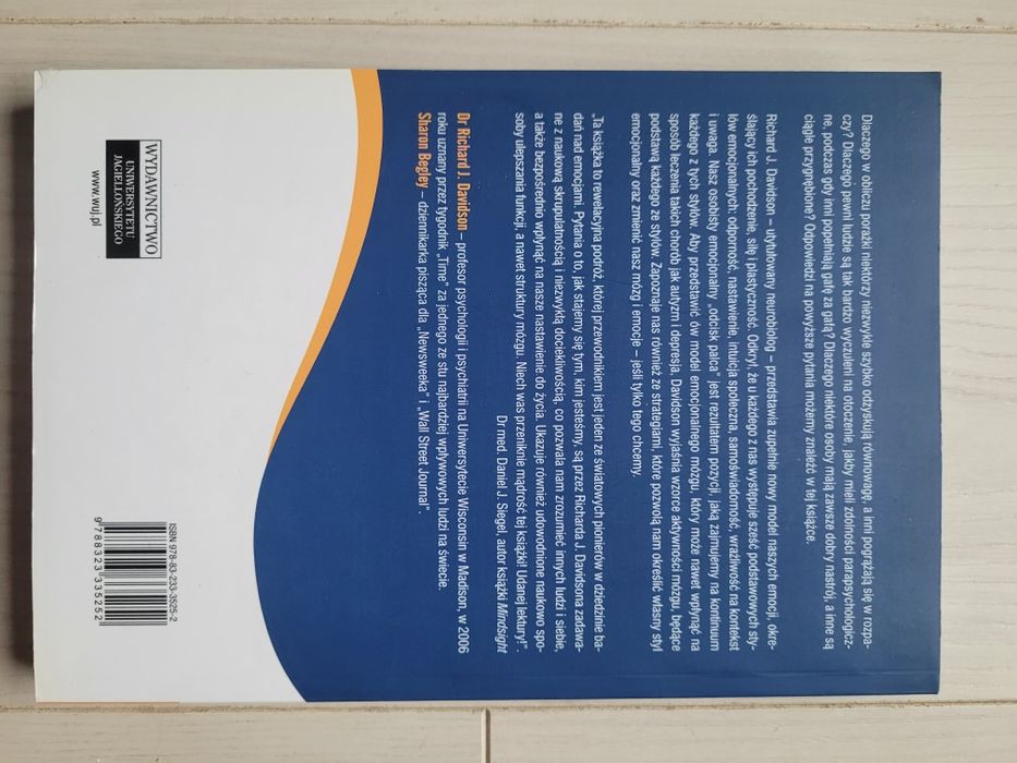 Życie emocjonalne mózgu