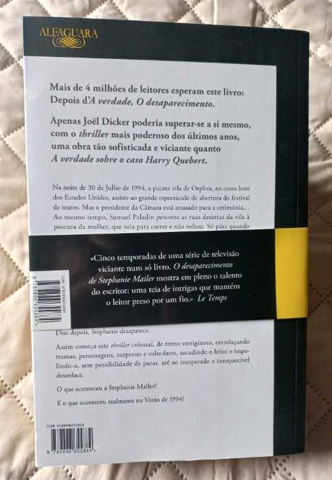 O Desaparecimento de Stephanie Mailer - Joël Dicker (Edição Normal)
