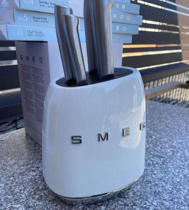 Набір кухонних ножів, ножі Smeg