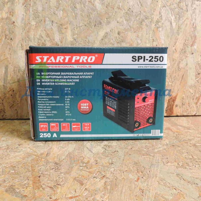 Сварочный аппарат Start Pro SPI-250 Сварка инвертор гарантия 3 года
