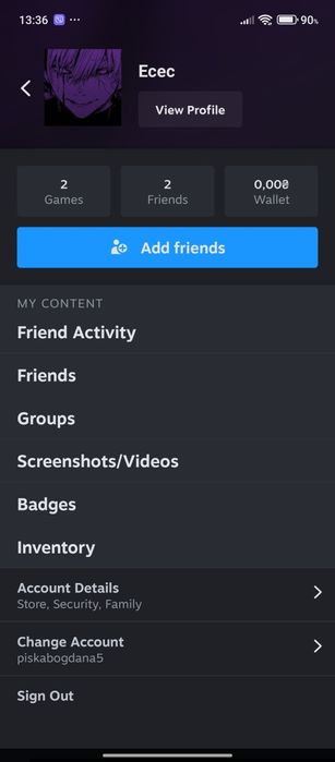 Обмен аккаунта с Teardown