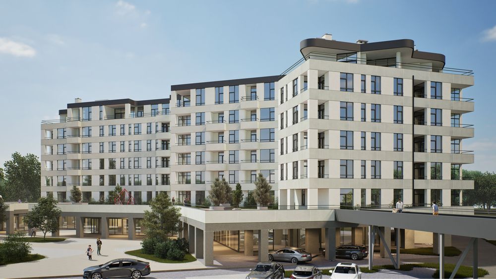 ЖК Central Park (друга черга будівництва) 81,82 м² | 3 спальні | 25,36 м² кухня-вітальня | 2 санвузли | балкон