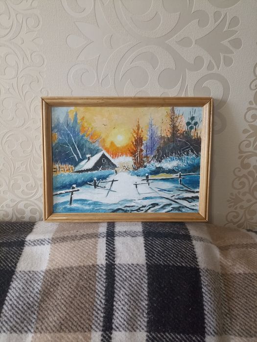 Продам картину, написану маслом