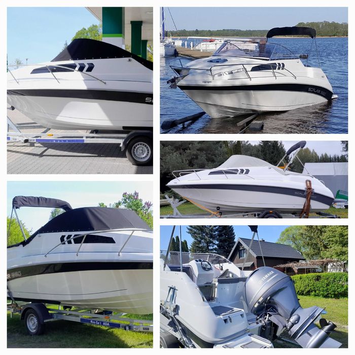 Łódź motorowa, kabinowa SCALAR 560