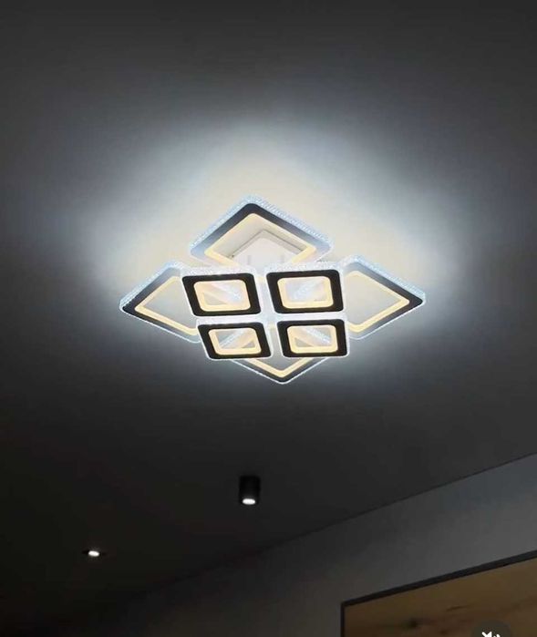 LED люстра, світлодіодний світильник 170 ватт (БЕЗКОШТОВНА Доставка)