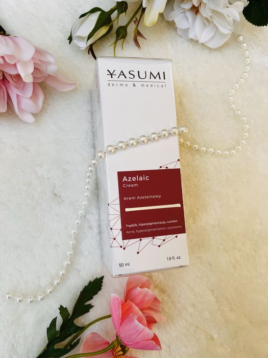 Yasumi Azelaic Acid, krem do twarzy z kwasem azelainowym, 50 ml