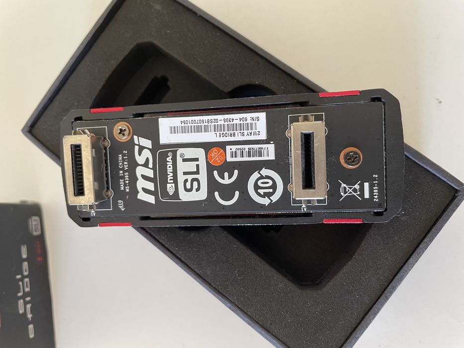 Bridge MSI p/ SLI em placas Nvidia