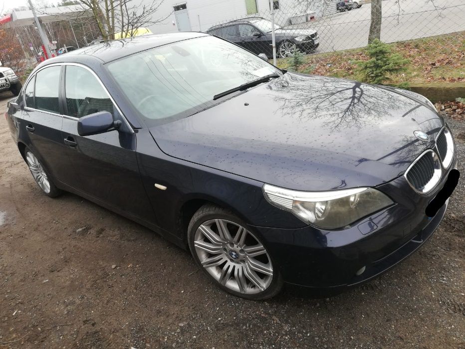 Błotnik maska zderzak BMW E60 orientblau metallic