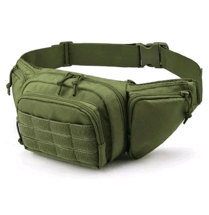 Тактическая сумка-бананка с кобурой TWP. Цвет: чёрный, койот, олива