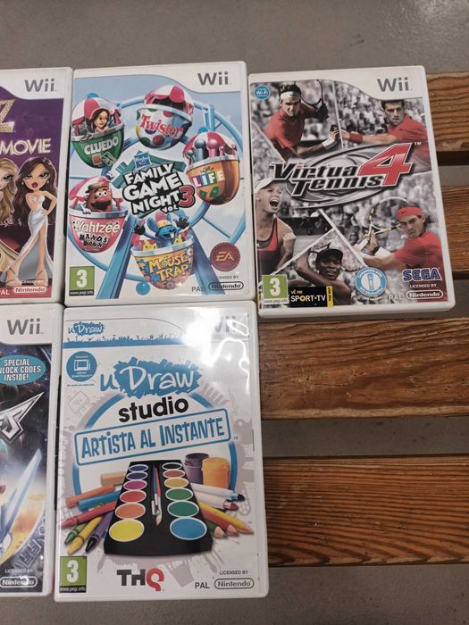 Jogos Nintendo WII Super Mario Bros / Mario & Sonic / Mario party