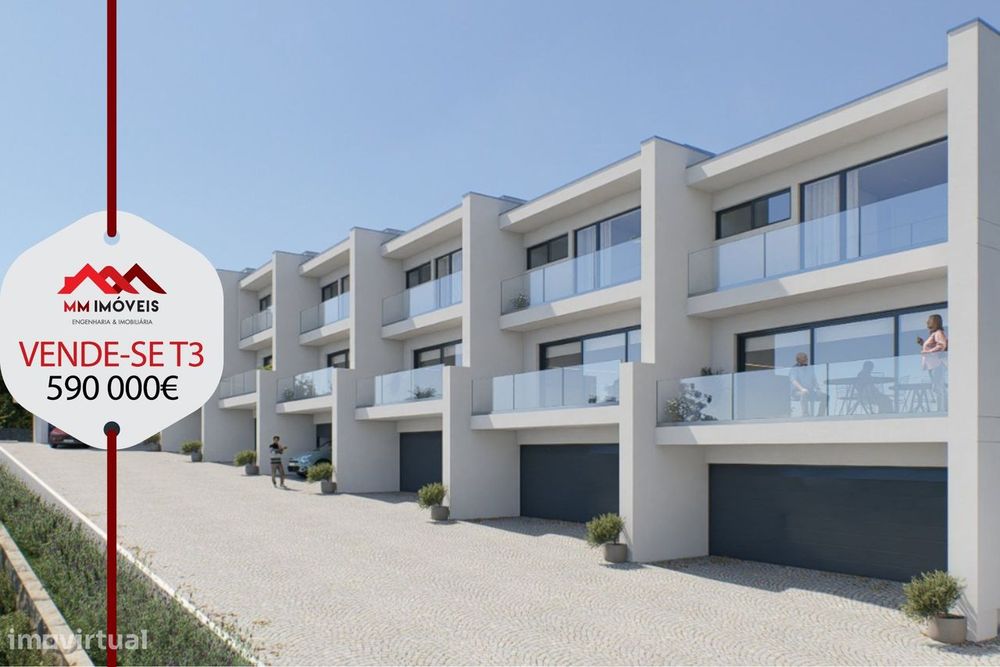 Moradia T3 | Gondomar | NOVA 2027 | Piscina | Terraço | Jardim | Garag