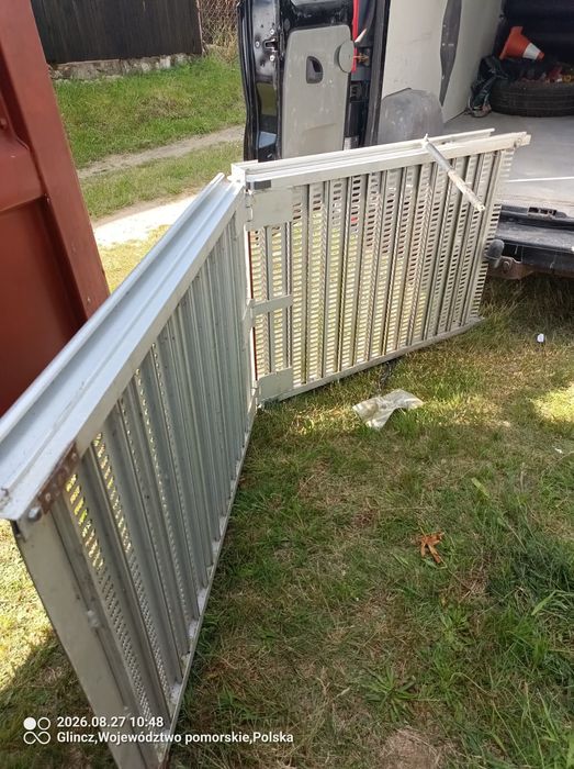 Najazd trap rampa samochodowy aluminiowy.