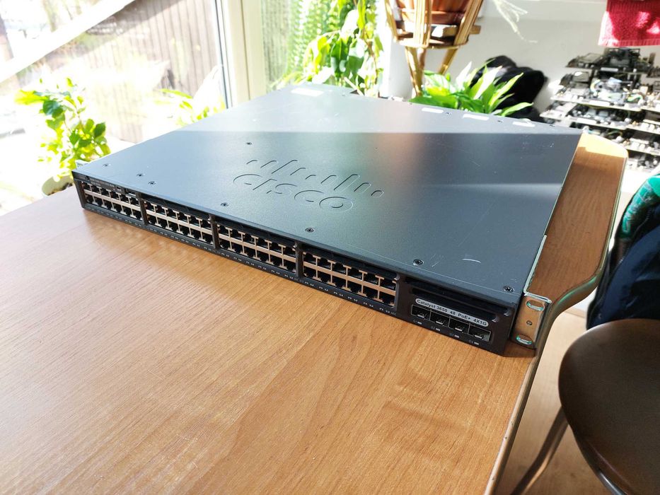 Switch Cisco Catalyst WS-C3650-48FS-L 48x 1Gb POE+ SFP (5)