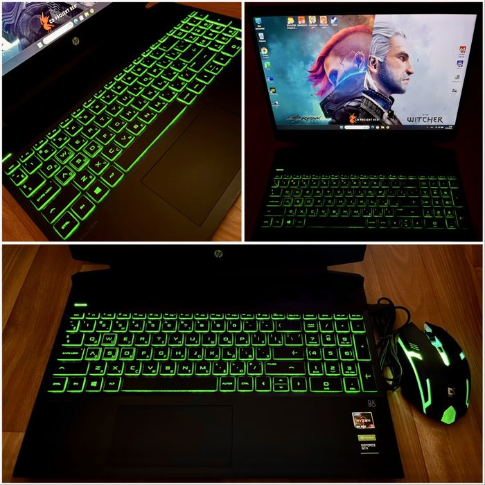 Мощный HP Pavilion / 144Hz / Ryzen 5 / GTX 1650ti / 16Gb / игры + комплект