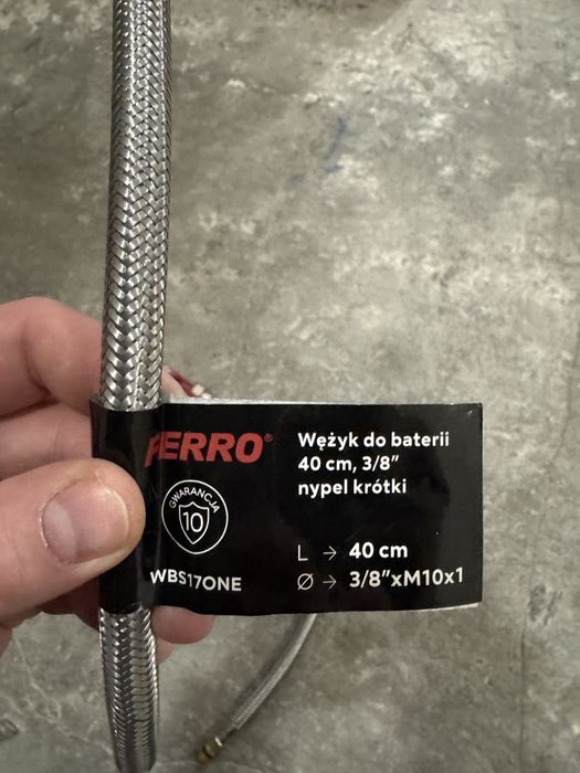Wezyk do bateri 40cm 3/8