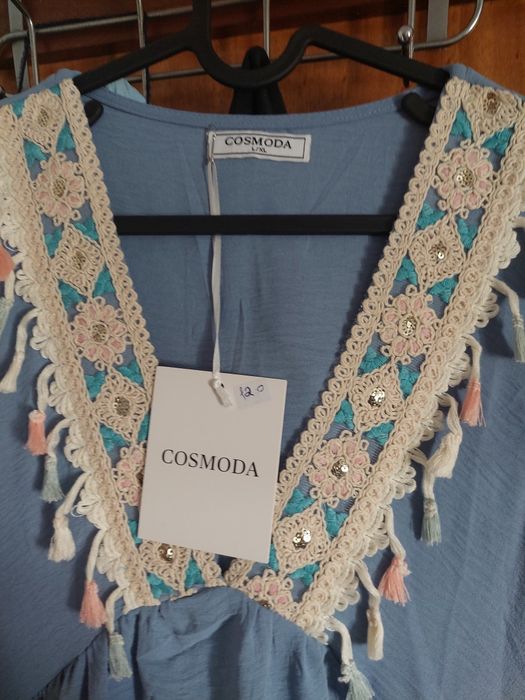 Vestido  cor ganga L/XL