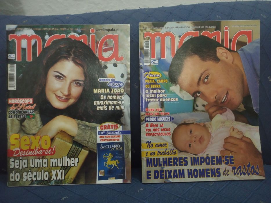 16 Revistas MARIA, anos 2000