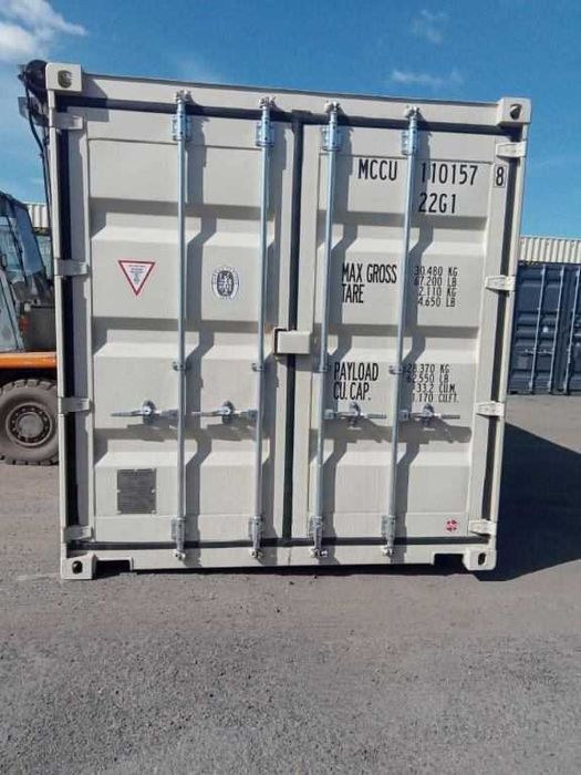 kontener morski 6m nowy -plac z kontenerami  STRZELIN