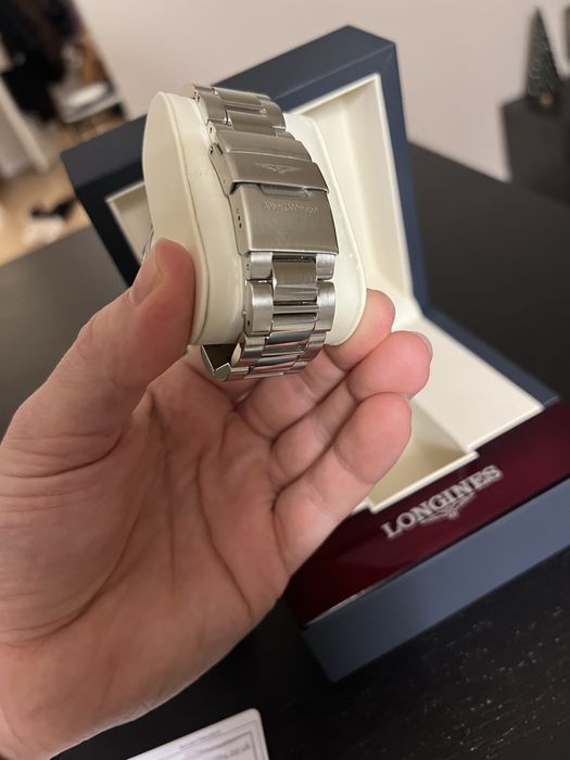 Zegarek automatyczny Longines HydroConquest 41mm KOMPLET L3.742.4.96.6