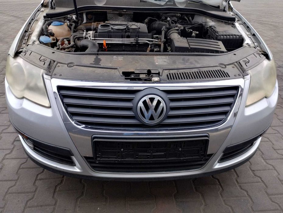 Zderzak przód przedni VW Passat B6 LA7W komplet