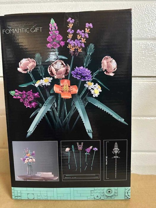 Конструктор Botanical Романтичний Букет 756 деталей сумісний з Lego (Код1003)