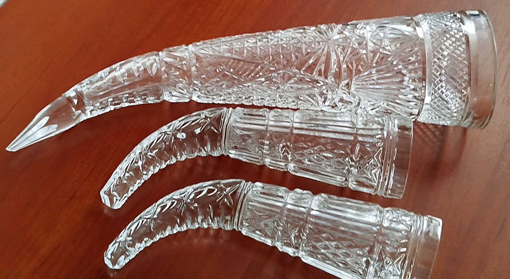 Бокал Рог изобилия хрусталь, стекло