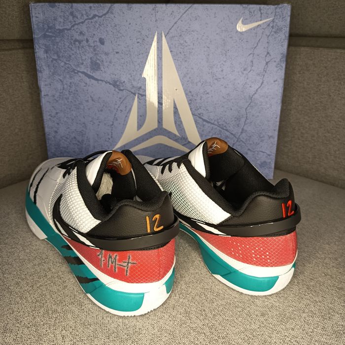 Р. 50. Баскетбольні кросівки Nike Ja Morant 1 Reverse Scratch White FV